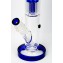Бонг скляний Grace Glass Twisted Cane перкалятор: 1Х10arm + Ice, 50cm (Синій) - фото 3 - Kalyanchik.ua